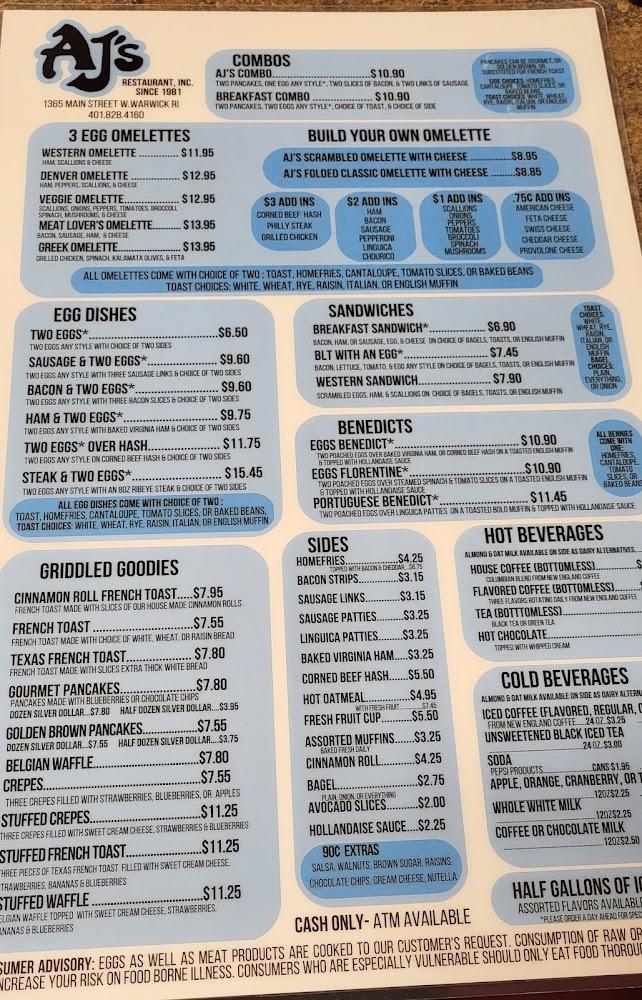 AJ's Menu image 4